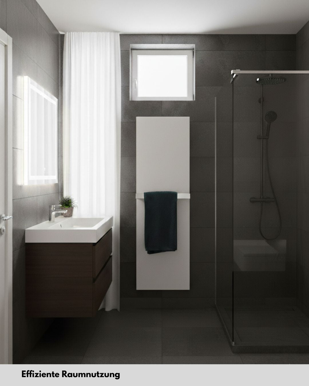 Bath Uno Infrarotheizung im Modernen Badezimmer